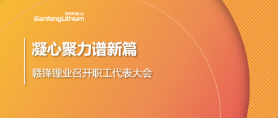 凝心聚力譜新篇 贛鋒鋰業(yè)第五屆職工代表大會(huì)順利召開(kāi)